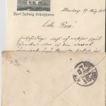 Österreich - Altenberg Postablage Ra1 Brief n. Wien 18.8.1901 Inhalt !!