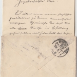 Österreich - Altenberg Postablage Ra1 Brief n. Wien 28.8.1901 mit Inhalt