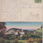 Österreich - Pürgg Postablage Ra1 Karte Bahnpost Attnang Puchheim Selzthal 1914