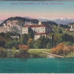 Österreich - Gösing P. Puchenstuben Postablage Ra1 Karte n Hinterweidenthal 1928