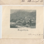 Österreich - Altenberg Postablage Ra1 Brief n. Wien 6.8.1901 Inhalt !!