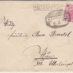 Österreich - Altenberg Postablage Ra1 Brief n. Wien 6.8.1901 Inhalt !!