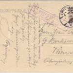 Österreich - Abtenau Bad P. Abtenau Postablage Ra2 Karte (sw-AK) n. Wien 1936
