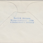 Österreich - AUA 1. Caravelle Flug Wien - Tel Aviv 1963 Luftpostbrief