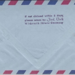 Österreich - AUA Erstflug Innsbruck - Wien 1963 Einschreiben Etappe Graz