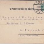 Österreich - Ebbs Schloss Wagrain etc. Tirol Mehrbild-Farblitho gelaufen 1933