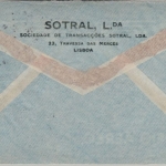 Portugal - 3x1,75 E Castelo de Lisboa Luftpostbrief n. USA Lissabon Detroit 1946