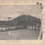St. Thome e Principe 5+10 R. König Carlos AK Roca Boa Entrada n. FRANKREICH 1905