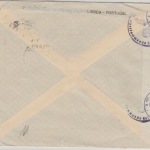 Portugal - 2x1,75 E. Volkstrachten Luftpostbrief Lissabon - Baden 1941 Zensur