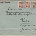 Mocambique - 1 E Lusiaden u.a. Brief i.d. TSCHECHOSLOWAKEI Lourenco Marques 1938