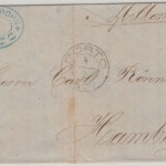 Portugal - 50 R. König Louis I. Brief Porto - Hamburg 1878