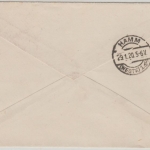 Bayern - 15 Pfg. Kriegsbeschädigte 4er-Block Einschreibebrief Ebrach 1920