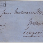 Preussen - 1 Sgr. Fr. Wilhelm IV, Brief Ra2 Rheine - Lengerich ca. 1860
