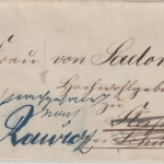 Preussen - 3 Sgr Adler Brief K2 Berlin n. Slupy b. Schubin 5.12.67 Weiterleitung