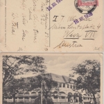 Kenya - 15 C. Kilimadscharo AK New Africa Hotel n. ÖSTERREICH Daressalam 1935 n.