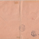 Togo - Occupation Franco-Anglaise Teilsatz Einschreibebrief i.d. SCHWEIZ 1917
