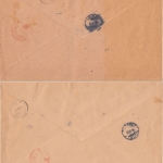 Togo - Dahomey Teilsatz - 2 Einschreibebriefe i.d. SCHWEIZ 1916