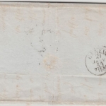 Frankreich/Schweiz - Incoming Paris 19.1.1855 n. Genf Portobrief 35 Cs.