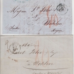 Frankreich/Schweiz - 1+2. Gewichtsstufe, Straßburg + Paris - Wohlen 1856+1857