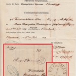 Schweiz/Bayern - Rorschach 1869 Dienstbrief n. Weissmain - mit Inhalt