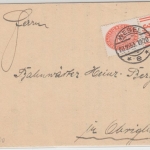 DR - 12 Pfg. Strohhut Walze Oberrand Brief Wesel - Obrighoven 1933 - mit Inhalt