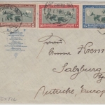 Ägypten - Congres International du Coton 1927 Satzbrief Continental Savoi Kairo