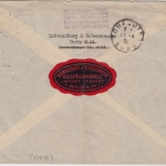 DR - 50 Pfg. Nothilfe Lübeck Holstentor Brief n. FRANKREICH Berlin 1932 n.