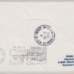 BRD - 2x80 Pfg. Wofa Postgeschichte Bogenecke Formnummer Luftpostbrief ESST Bonn