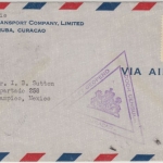 Curacao - 30 Ct. Flugpost Luftpostbrief n. MEXIKO Aruba - Tampico 1941 Zensur !!