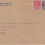 Thailand - 10+5 S. Prajadhipok Brief n. ÖSTERREICH Bangkok - Wien 1936