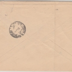 Mongolei - 30 M. Blumen Brief i.d. UdSSR n. Prokopjewsk 1960