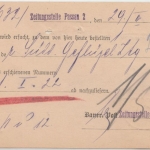DR - 1,50 M. Reichspostamt Zeitungssache/Postkarte Passau - München 1922