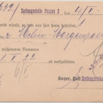 DR - 1,50 M. Reichspostamt Zeitungssache/Postkarte Passau - München 4.5.1922