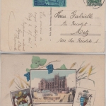 DR - Metz 60. Gen.Vers.der Katholiken Deutschlands 1913 SST Sonderkarte Vignette