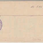 DR - 3 Pfg. FdA 16 Drucksache Bonndorf - Unterwangen 1905 SELTEN !!!!