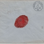 Spanien/Bayern - 2x25+15 C. Alfons XIII. Einschreibebrief Madrid Nürnberg 1912