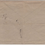 Lettland - 2x5 R. Freimarken Firmenbrief Riga - Guben 1921
