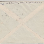 Bulgarien - 3x4 L. Thronbesteigung Luftpostbrief Sofia - Magdeburg 1938