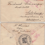 Bulgarien - 30 St. Kloster Rila u.a. Einschreibebrief Sofia - Wien 1917 Zensur