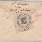 Bulgarien - 30 St. Kloster Rila u.a. Einschreibebrief Sofia - Wien 1917 Zensur
