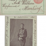 Bulgarien - 5 St. Sonderganzsache + Zusatz Philippopol - Hamburg 1912