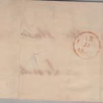 Preussen/England - Stolberg (1848) L2 Portobrief n. London - mit Inhalt
