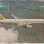 BRD - Ethiopian Airlines Erstflug Berlin Addis Ababa 1986 Zuleitungspost SST