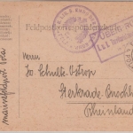 Österreich - KuK Marinefeldpostamt Pola 1916 Feldpostkarte K. Lir. 5. Kdo Zensur