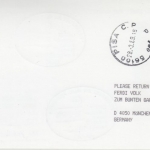 BRD - 60 Pfg. Elvis Presley Bogenecke Lufthansa Frankfurt a.M. - Pisa 1989