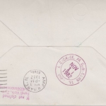 USA - Lufthansa 1st-Flug Düsseldorf Osaka Zuleitung Etappe Anchorage - DD 1982
