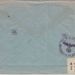 Brasilien - 400 R. Alvez de Lima Sao Paulo Linz 8.9.39 Zensurbrief Doppelzensur