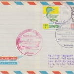 Ecuador - Lufthansa 1st-Flug Quito San Juan 1985