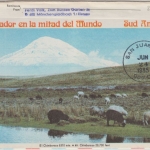 Ecuador - Lufthansa 1st-Flug Quito San Juan 1985