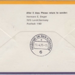 Bolivien - 5.000 a. 5 B. Sonnentor Lufthansa Erstflug La Paz - Frankfurt 1975